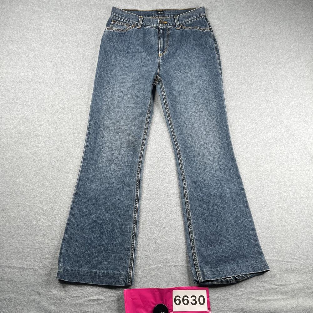 Jones New York Sport Premium Denim Stretch Womens Size 4 Casual Flare
